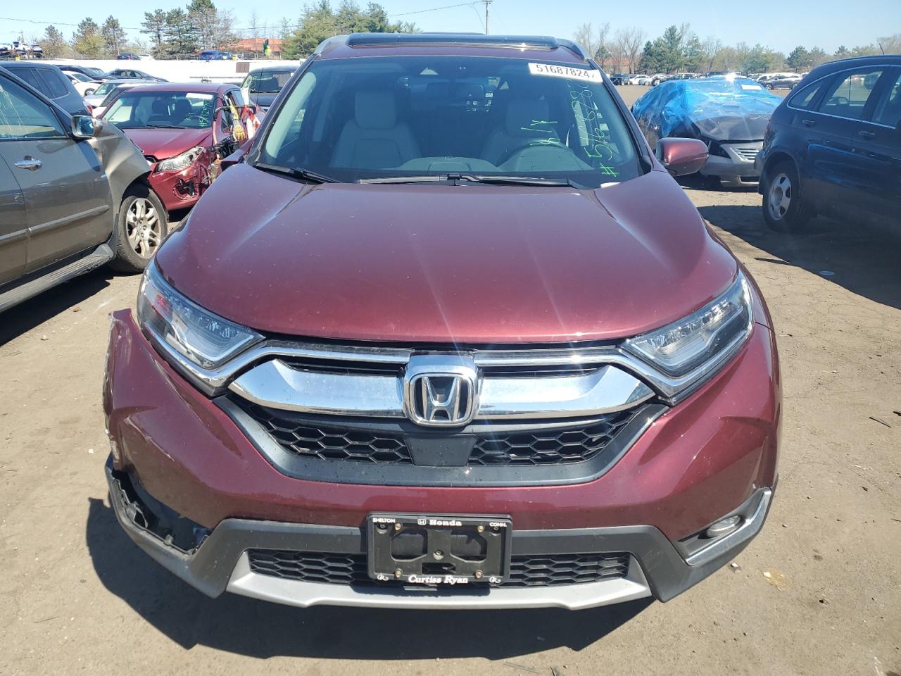 2018 Honda Cr-V Touring vin: 7FARW2H94JE020781