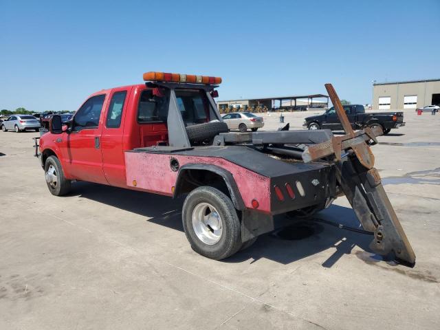 FORD F350 SUPER 2003 red 4dr ext gas 1FDWX36S63ED86412 photo #3