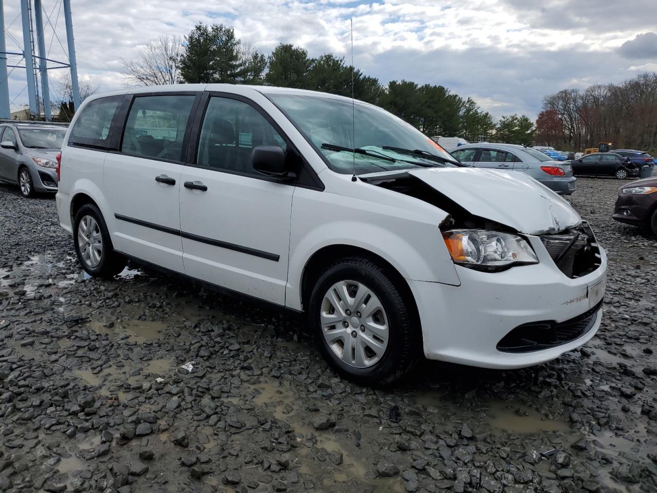 2016 Dodge Grand Caravan Se vin: 2C4RDGBG4GR256589