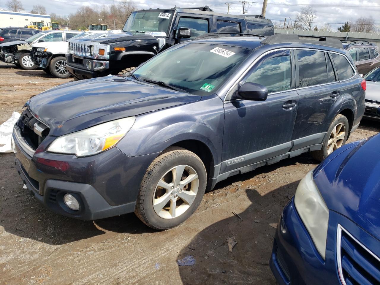 2013 Subaru Outback 2.5I Limited vin: 4S4BRBKC0D3221521