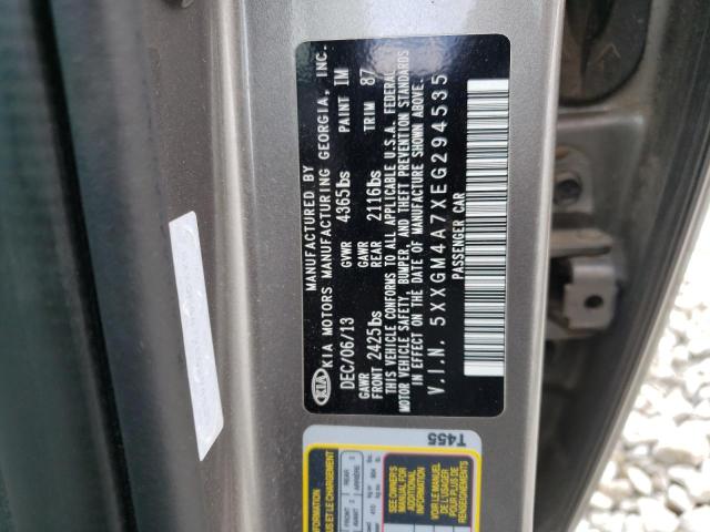 2014 Kia Optima Lx VIN: 5XXGM4A7XEG294535 Lot: 51823444