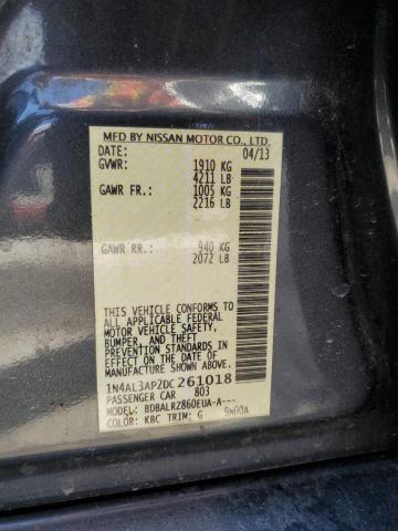 2013 Nissan Altima 2.5 VIN: 1N4AL3AP2DC261018 Lot: 52371914