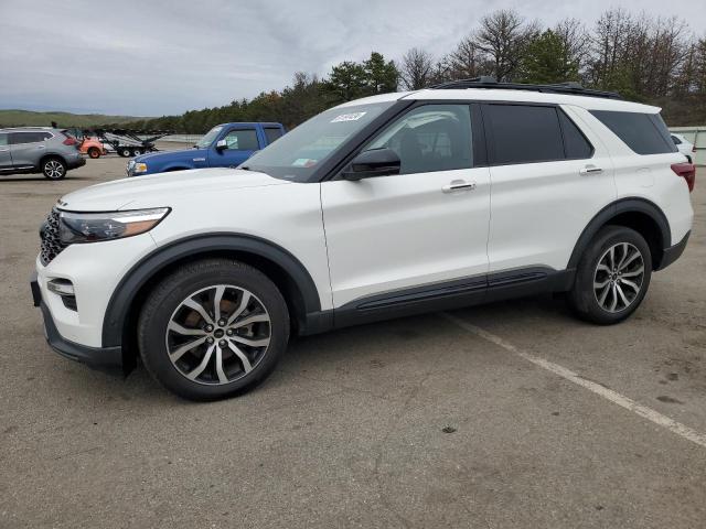 Lot #2489345922 2021 FORD EXPLORER S salvage car