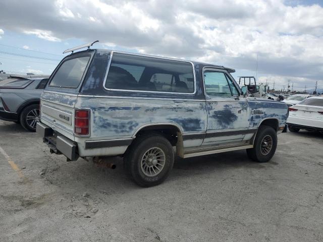 1986 Dodge Ramcharger Aw-100 VIN: 3B4GW12TXGM609143 Lot: 52568894