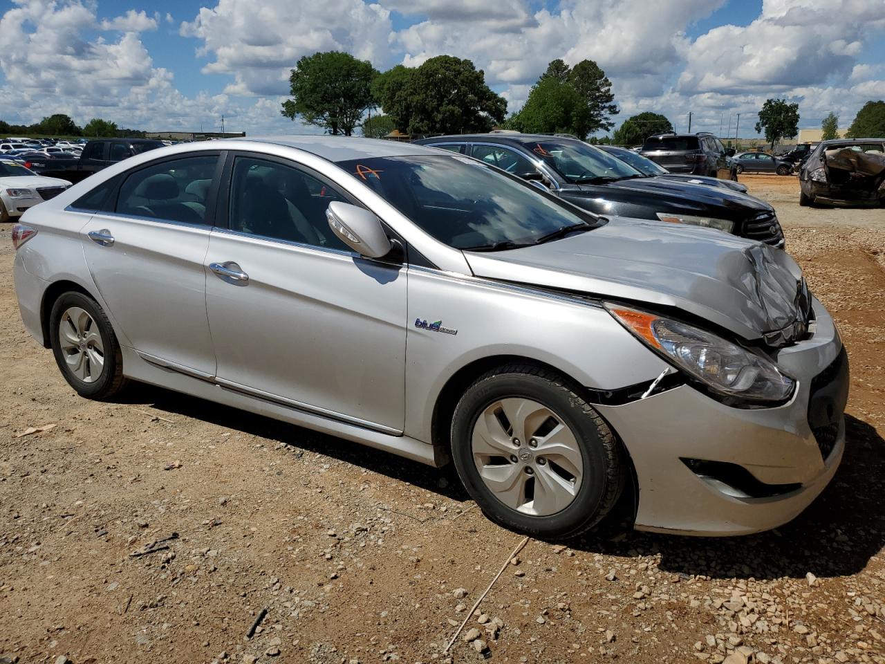 KMHEC4A44EA110102 2014 Hyundai Sonata Hybrid