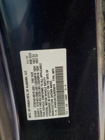 2018 Honda Odyssey Exl VIN: 5FNRL6H78JB059819 Lot: 51665444