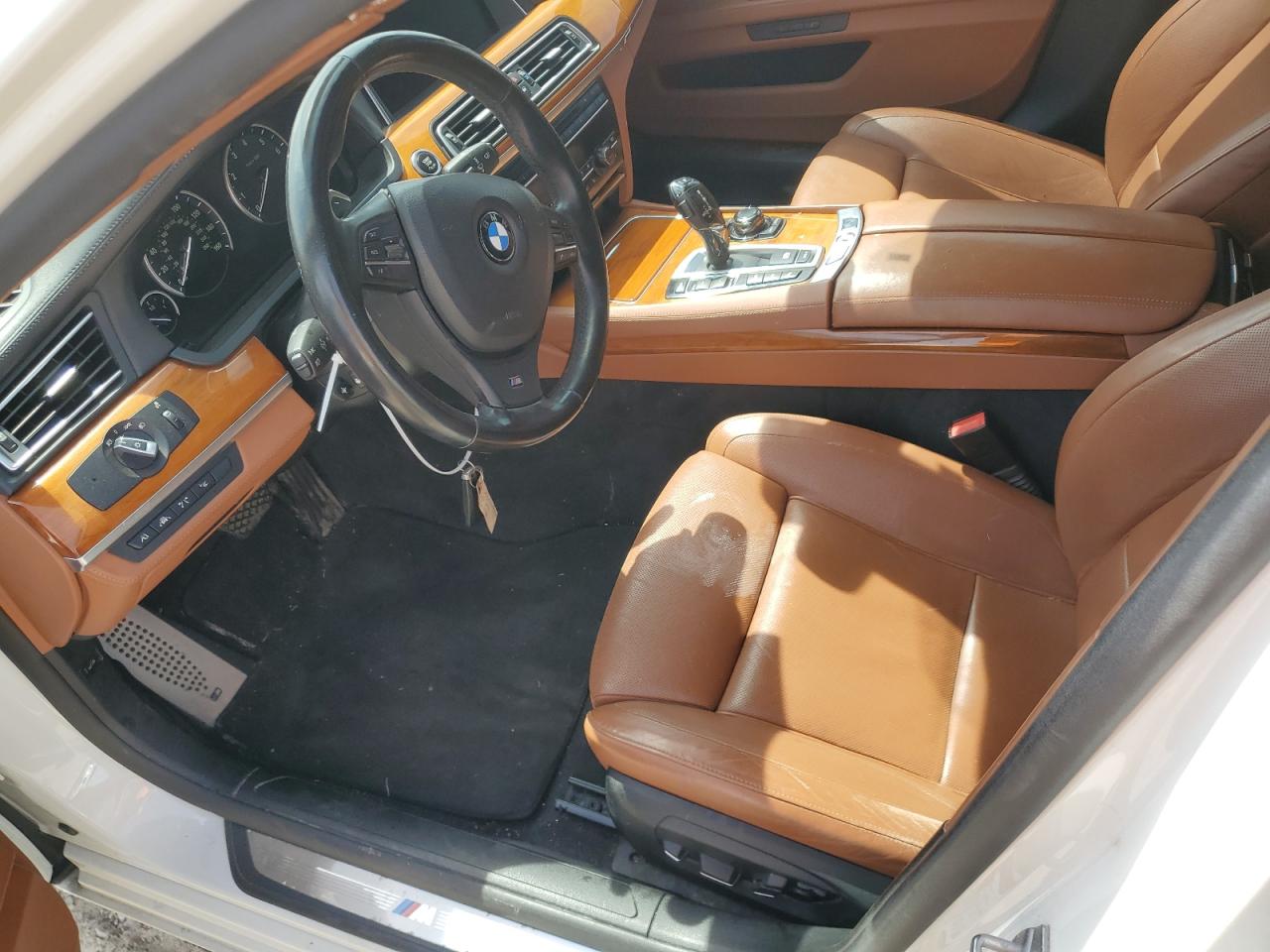 2013 BMW 750 Lxi vin: WBAYF8C55DD140919