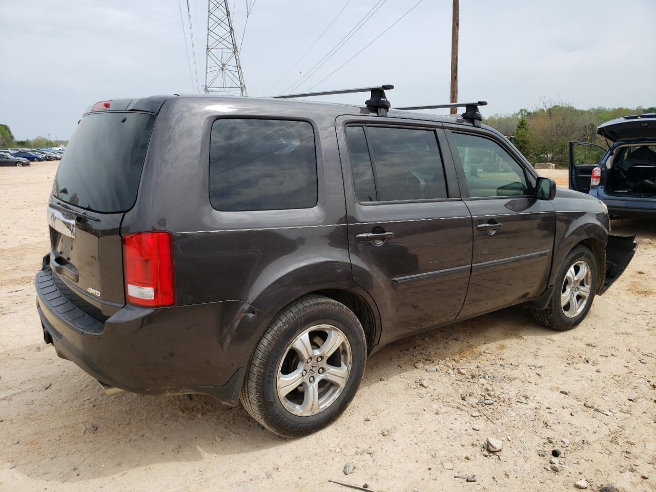 5FNYF4H54DB017657 2013 Honda Pilot Exl
