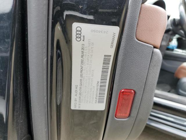 VIN WAUENAF47JN015796 2018 Audi A4, Premium Plus no.12