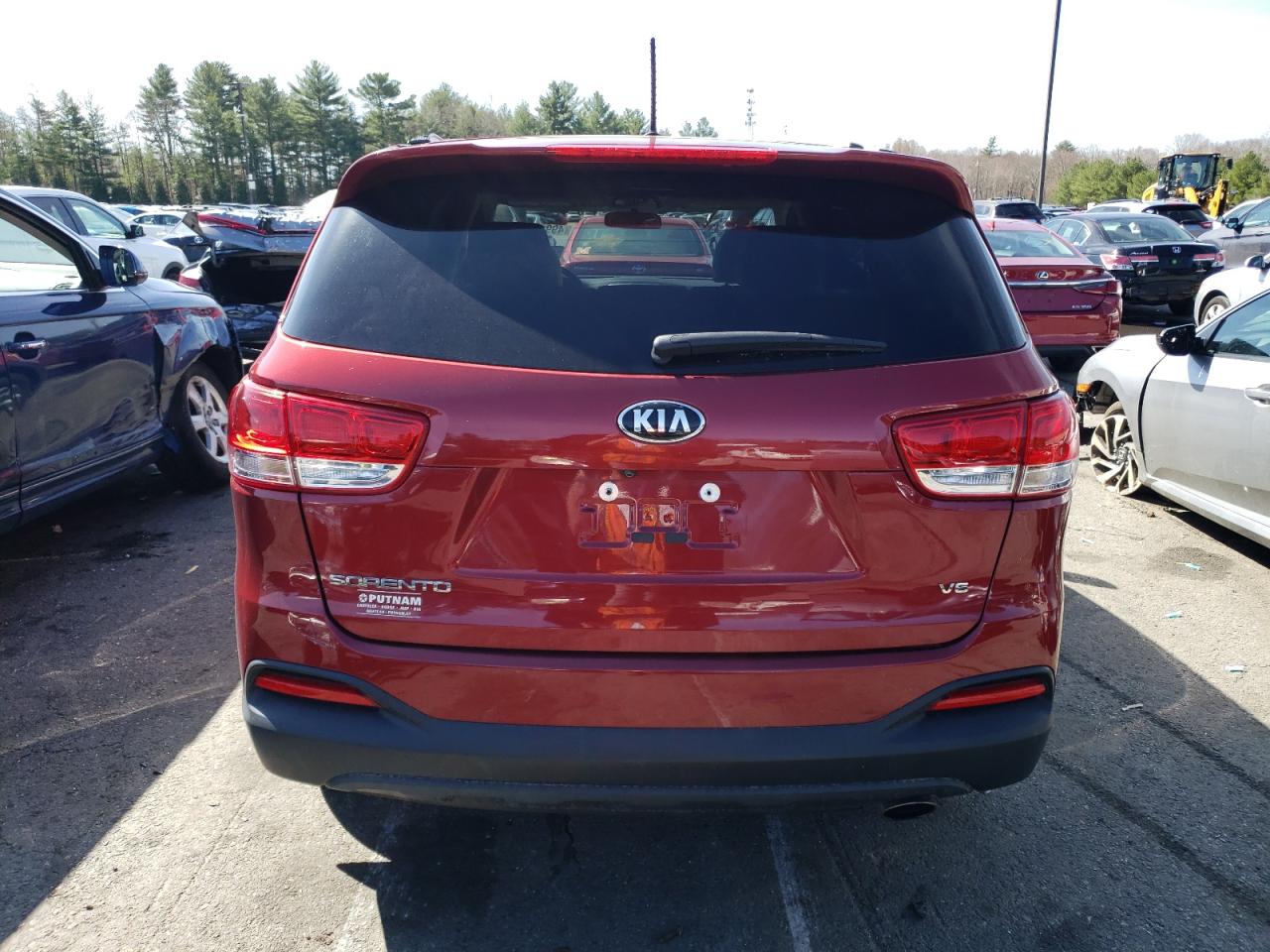 2018 Kia Sorento Lx vin: 5XYPGDA55JG418206