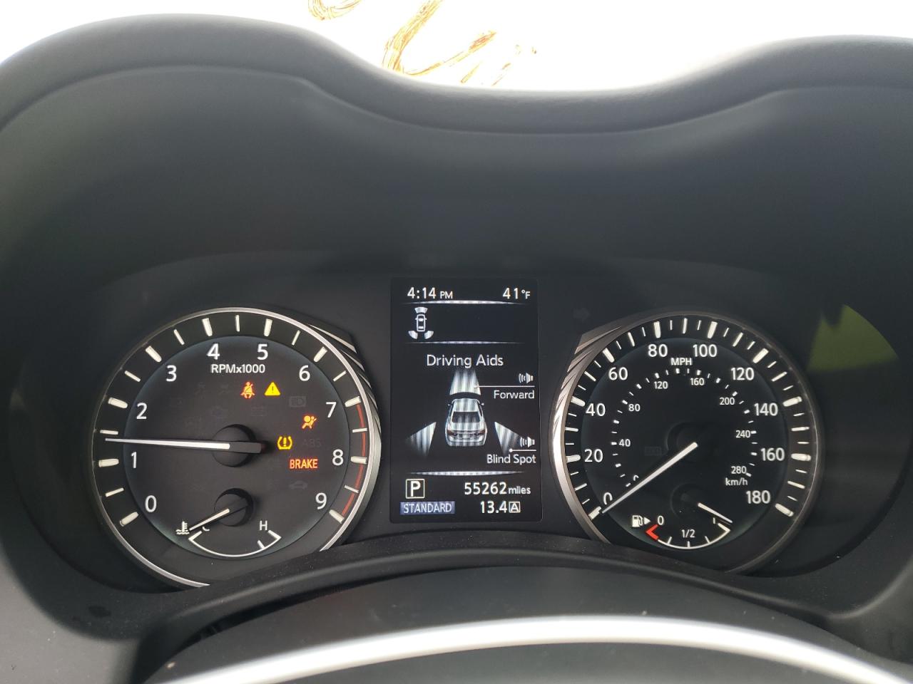JN1FV7AR7KM801296 2019 Infiniti Q50 Red Sport 400