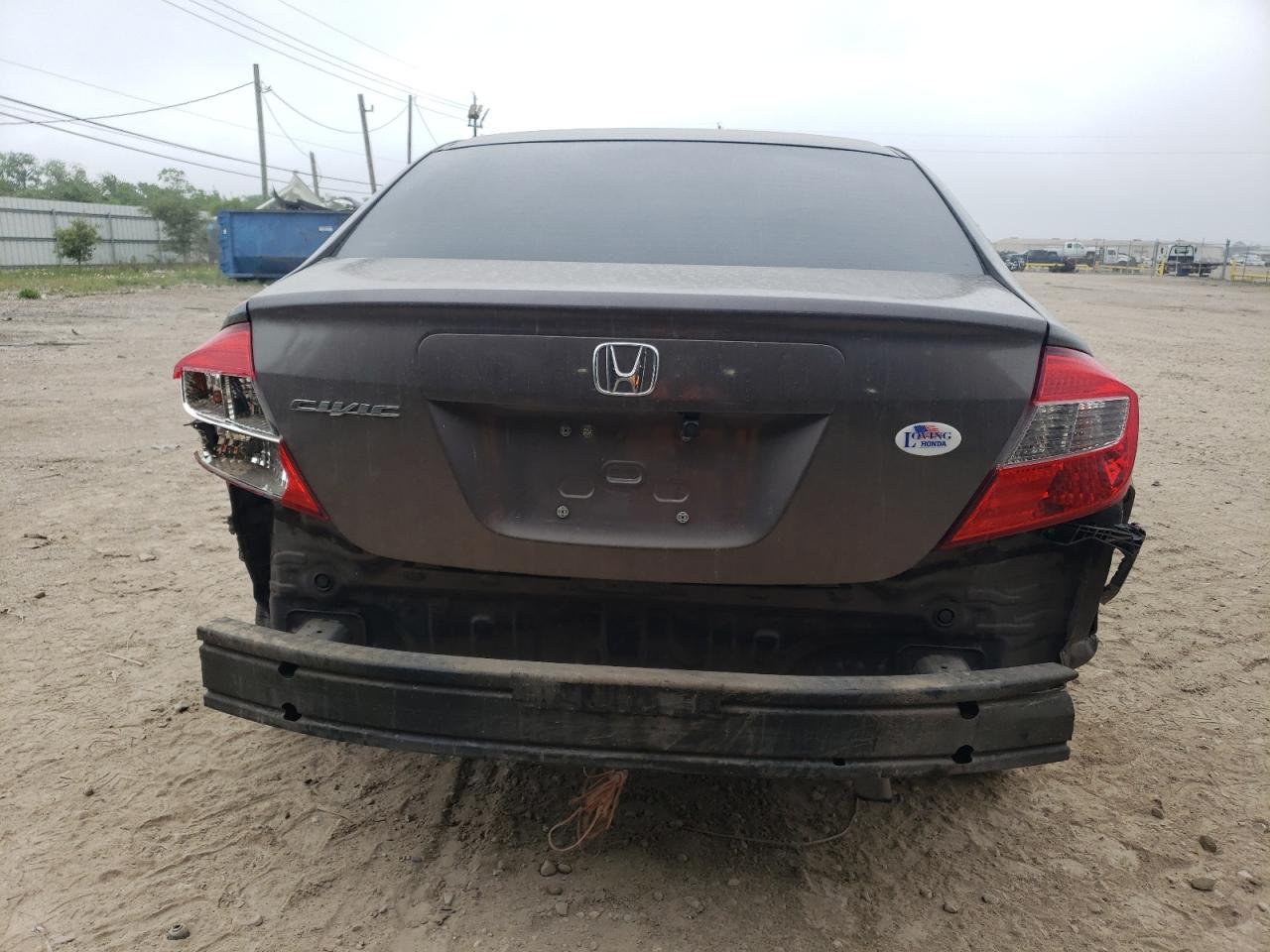 2HGFB2F59CH584497 2012 Honda Civic Lx