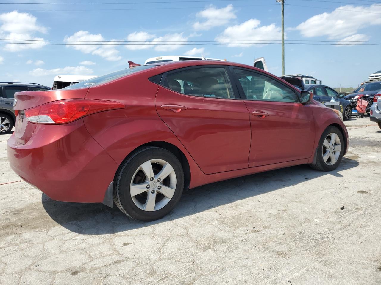 5NPDH4AE1DH213575 2013 Hyundai Elantra Gls