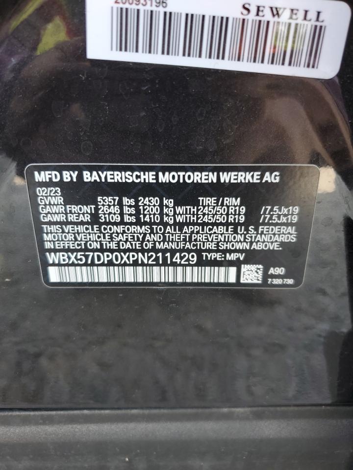 WBX57DP0XPN211429 2023 BMW X3 xDrive30I