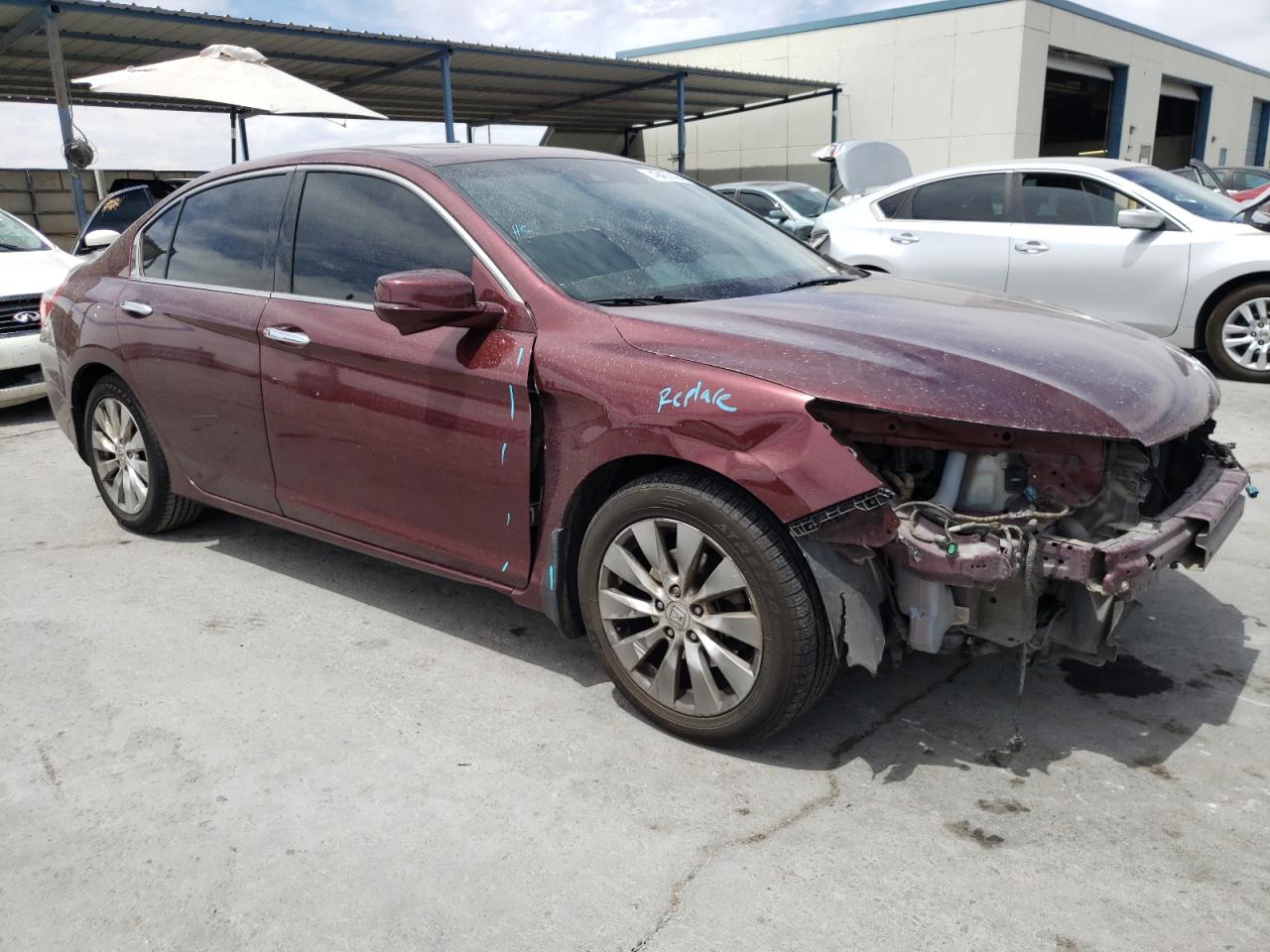 1HGCR3F89DA019312 2013 Honda Accord Exl