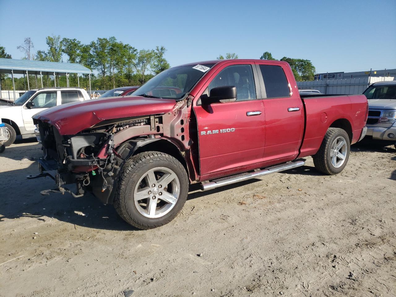 2012 Dodge Ram 1500 Slt vin: 1C6RD7GT3CS276841