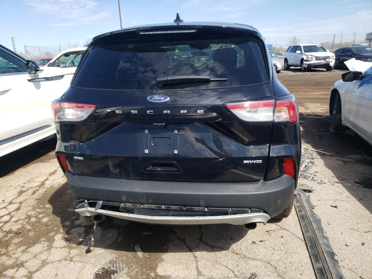 2022 Ford Escape Se vin: 1FMCU9G62NUB30616