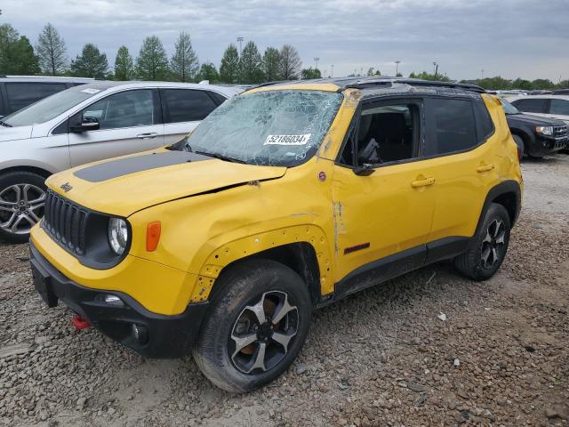 Lot #2500980574 2019 JEEP RENEGADE T salvage car