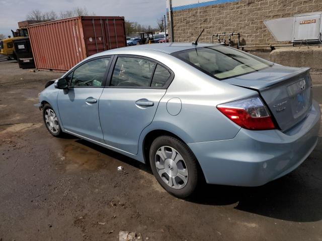 2012 Honda Civic Hybrid VIN: JHMFB4F23CS011098 Lot: 52041734