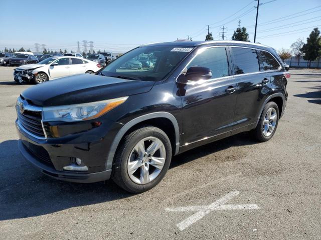 VIN 5TDYKRFH4ES010596 2014 Toyota Highlander, Limited no.1