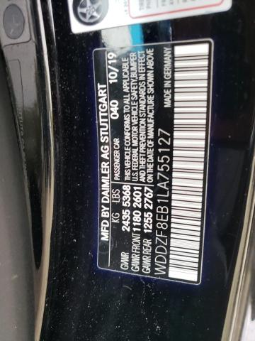2020 MERCEDES-BENZ E 350 4MAT - WDDZF8EB1LA755127