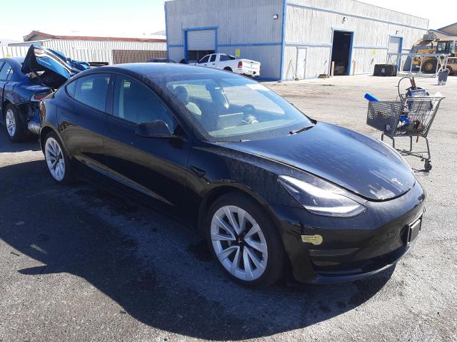  TESLA MODEL 3 2022 Чорний