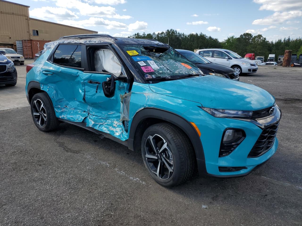 2021 Chevrolet Trailblazer Rs vin: KL79MTSL2MB075522