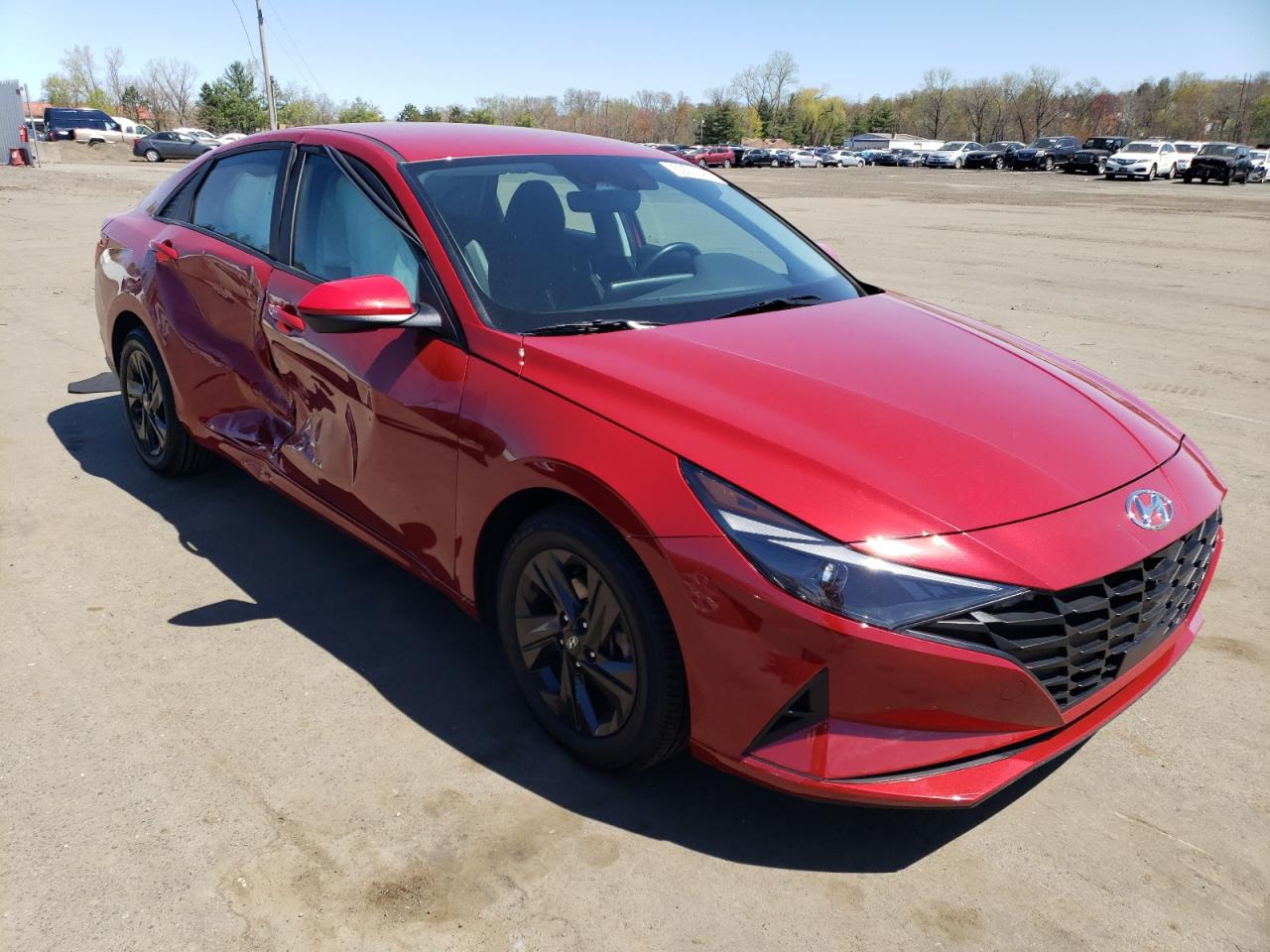 KMHLS4AG7MU067702 2021 Hyundai Elantra Sel