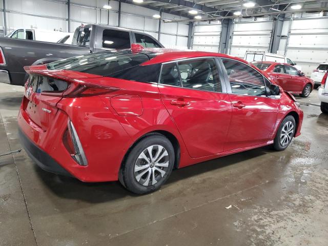  TOYOTA PRIUS 2021 Червоний