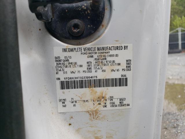 2013 Ford F350 Super Duty VIN: 1FD8X3HT0DEB64075 Lot: 49365894
