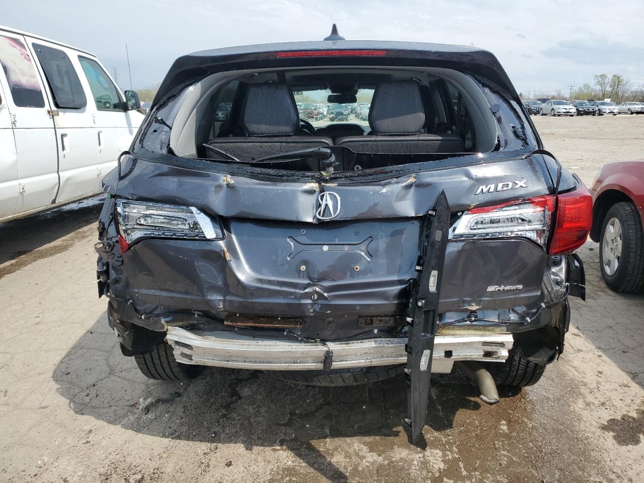 5FRYD4H40EB006717 2014 Acura Mdx Technology