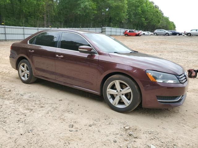 VIN 1VWBP7A35DC035687 2013 Volkswagen Passat, SE no.4