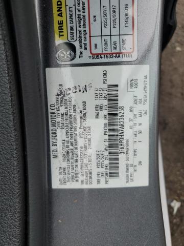 2010 Ford Fusion Se VIN: 3FAHP0HA7AR236258 Lot: 51790724