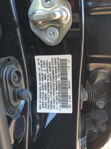 2016 HONDA CIVIC LX - 19XFC2F52GE052411