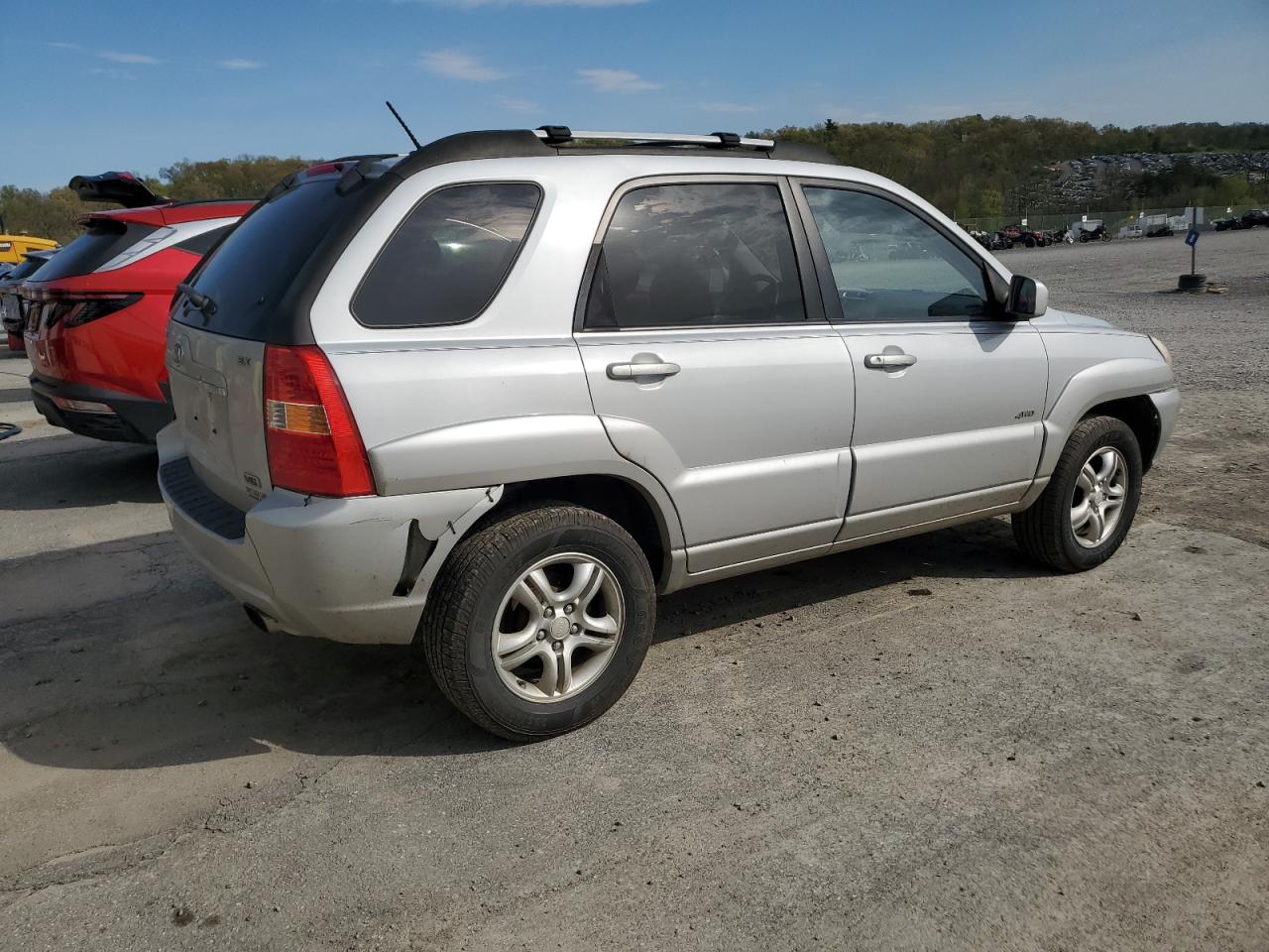 KNDJE723X87474899 2008 Kia Sportage Ex