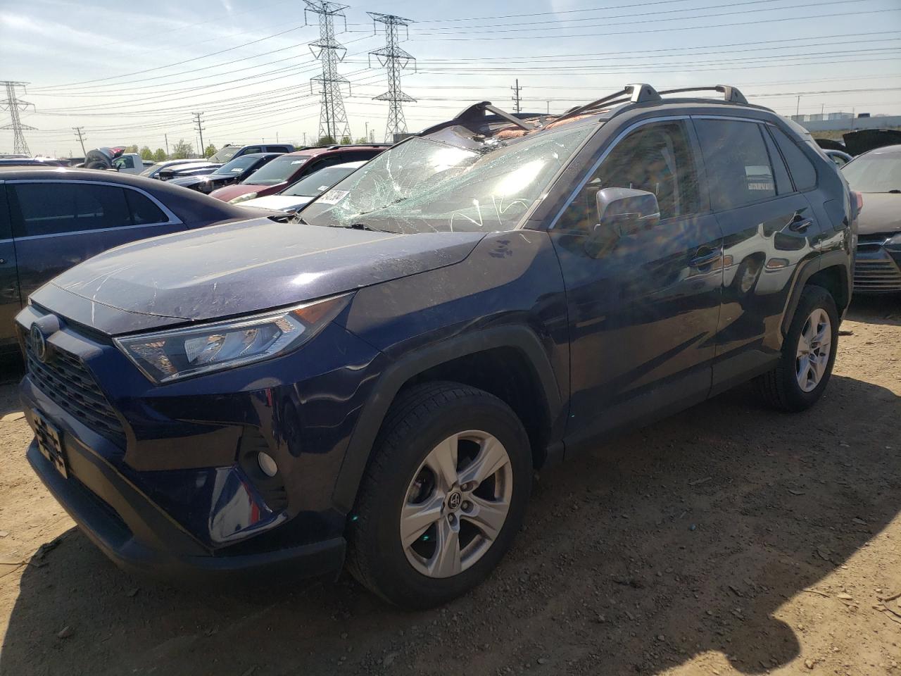 Lot #2567685291 2019 TOYOTA RAV4 XLE