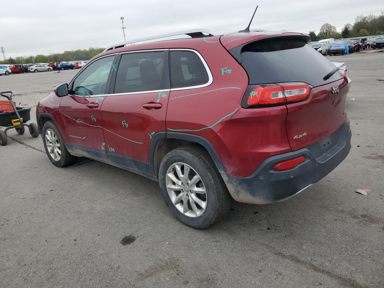 1C4PJMDS7EW296847 2014 Jeep Cherokee Limited