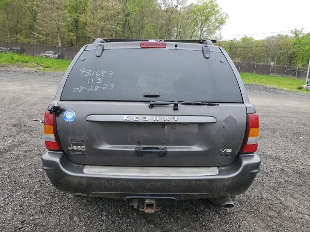 2002 Jeep Grand Cherokee Overland VIN: 1J8GW68J42C185337 Lot: 51545114