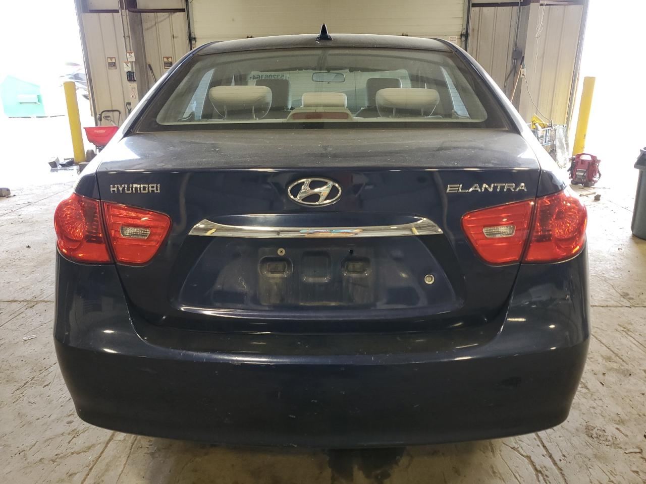 KMHDU4AD1AU012212 2010 Hyundai Elantra Blue