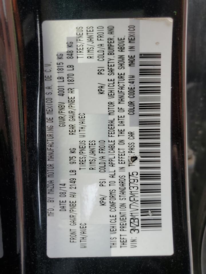 3MZBM1V7XFM137975 2015 Mazda 3 Touring