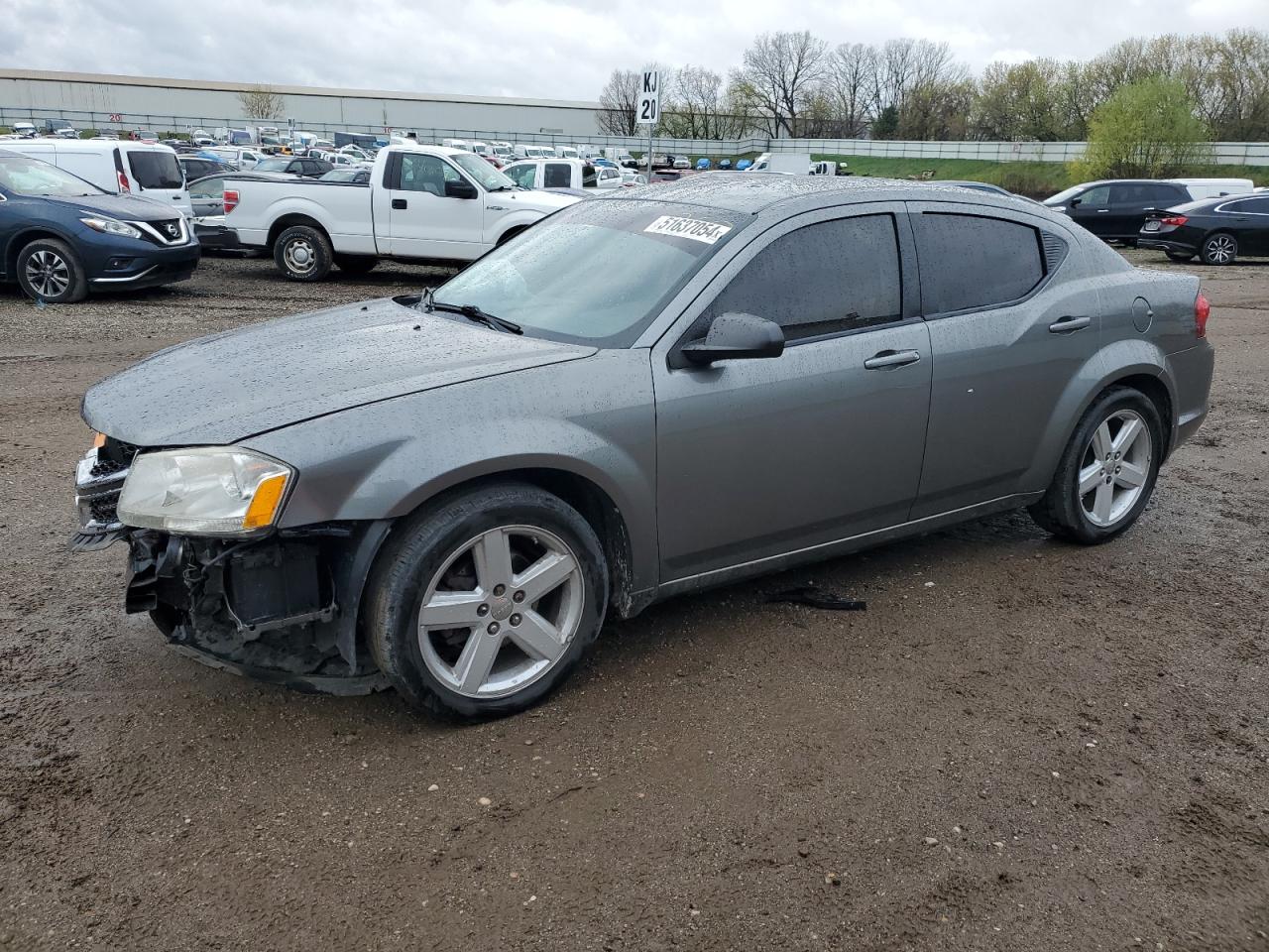 1C3CDZAB6DN604901 2013 Dodge Avenger Se