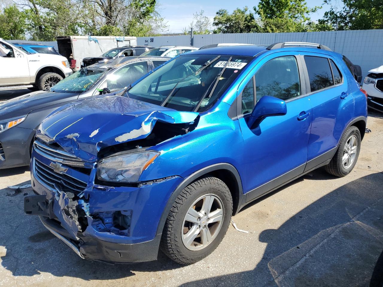 KL7CJLSBXGB569153 2016 Chevrolet Trax 1Lt