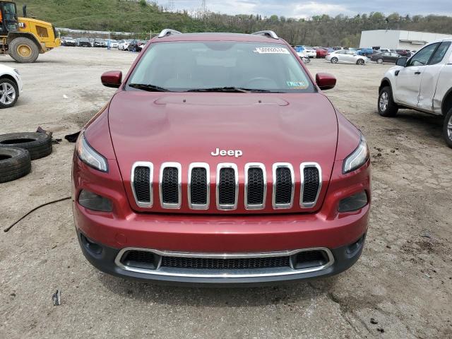 2015 Jeep Cherokee Limited VIN: 1C4PJMDB4FW605207 Lot: 50992674