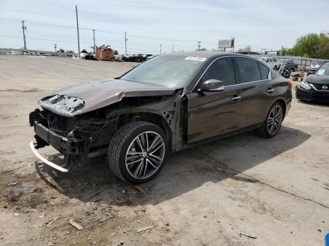 Lot #2508309008 2015 INFINITI Q50 BASE salvage car