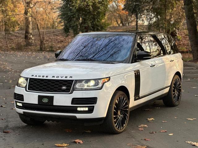 Lot #2486950375 2014 LAND ROVER RANGE ROVE salvage car