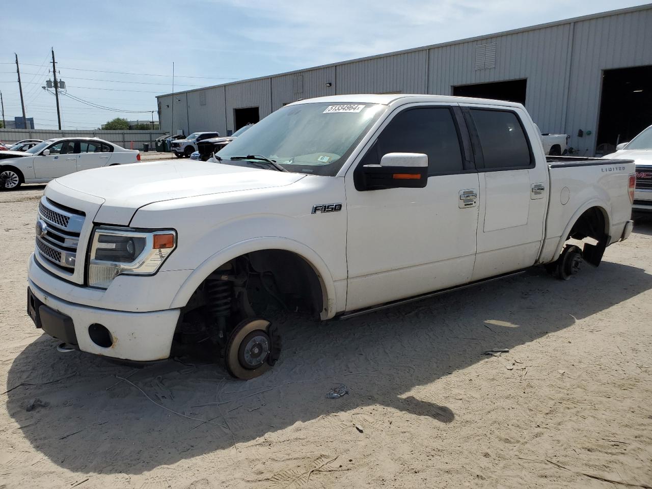 1FTFW1E62DFD28728 2013 Ford F150 Supercrew