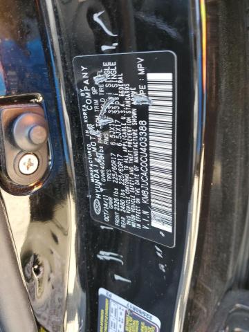 2012 Hyundai Tucson Gls VIN: KM8JUCAC0CU403388 Lot: 51756974