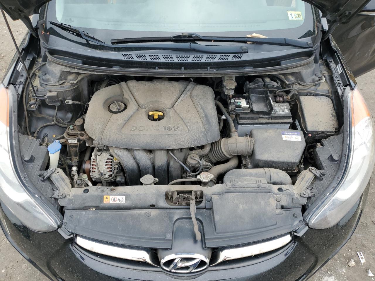 KMHDH4AE9CU353731 2012 Hyundai Elantra Gls