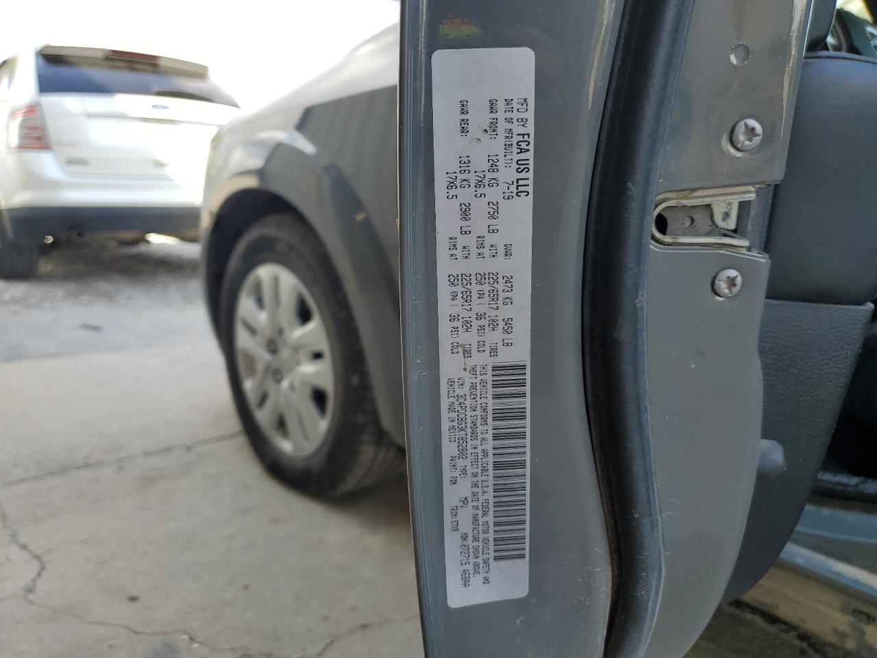 3C4PDCBG3KT852802 2019 Dodge Journey Se