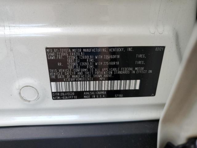 2021 TOYOTA RAV4 XSE - 4T3E6RFV0MU032833